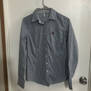 Cinch button down shirt